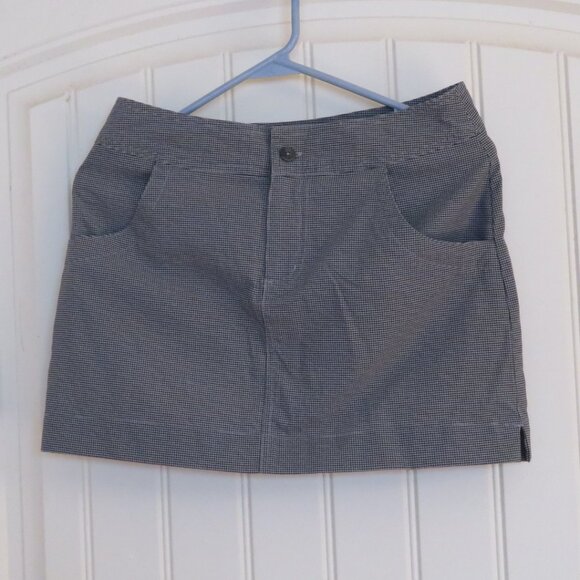 nwot Avia Black/White Check SKORT XS (K569) - Picture 1 of 5